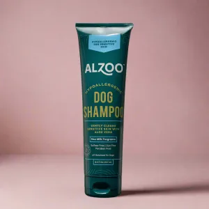🌾 ALZOO Plant-Based Hypoallergenic Dog Shampoo – Rice Milk Comfort 🐾