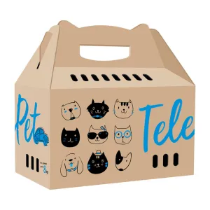 CARDBOARD CARRY-BOX TELEPET