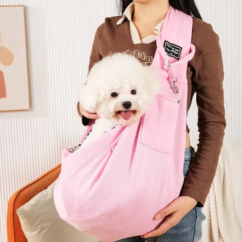 Comfortable Pet Sling Carrier for Small Dogs and Cats
