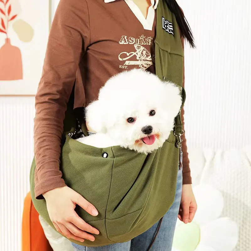 Comfortable Pet Sling Carrier for Small Dogs and Cats
