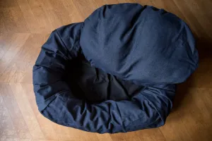 Denim dog bed covers