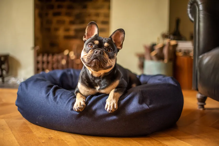 Denim dog bed covers