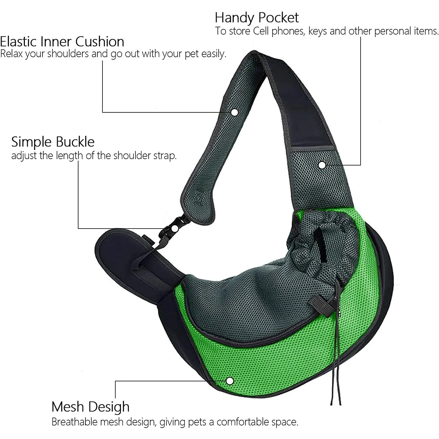 Dog Carrier Outdoor Travel Handbag Pouch