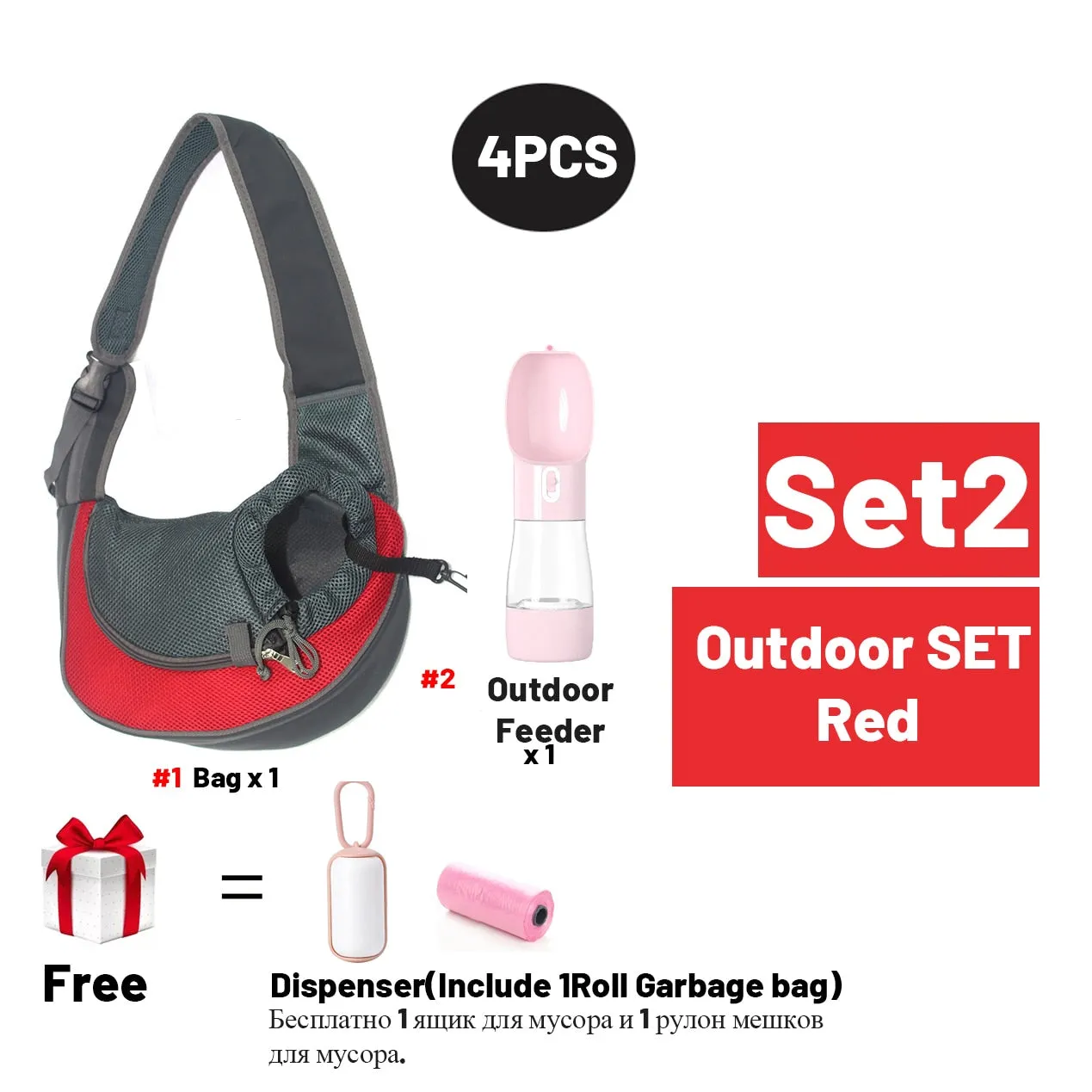 Dog Carrier Outdoor Travel Handbag Pouch
