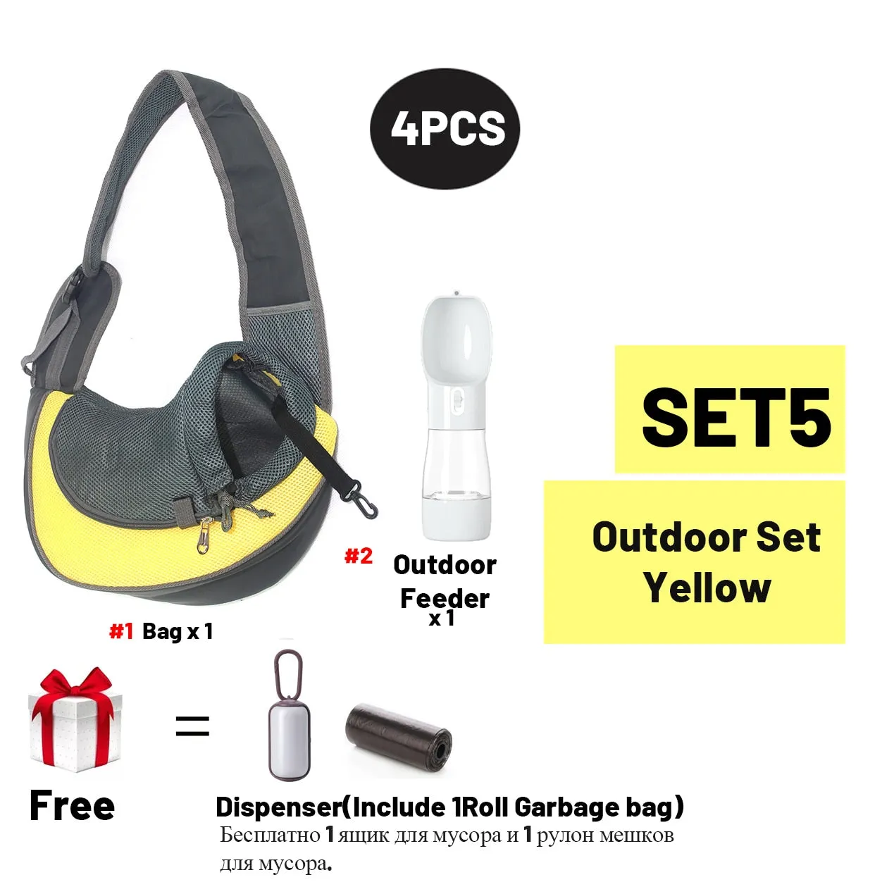 Dog Carrier Outdoor Travel Handbag Pouch