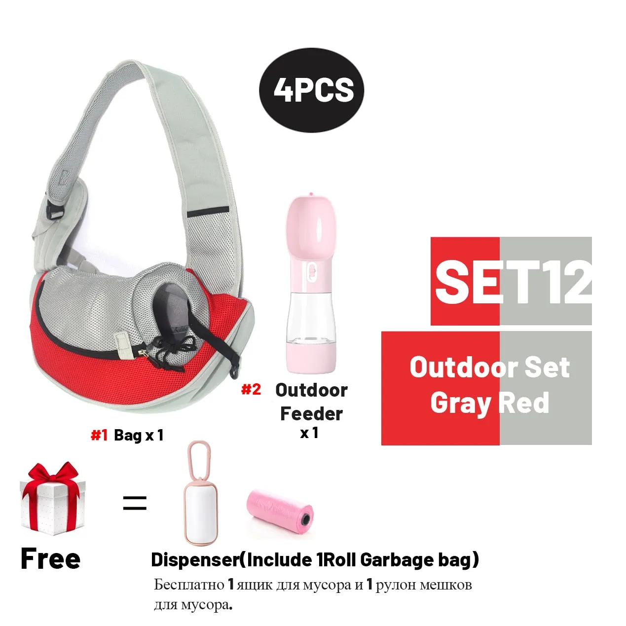 Dog Carrier Outdoor Travel Handbag Pouch
