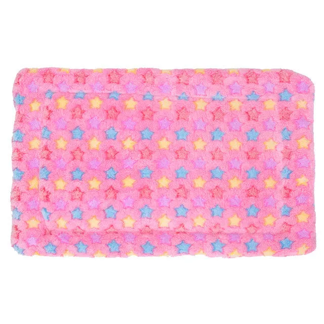 Dog Cat Rest Blanket Breathable Pet Cushion Dog Cat Bed Soft Warm Sleep Mat