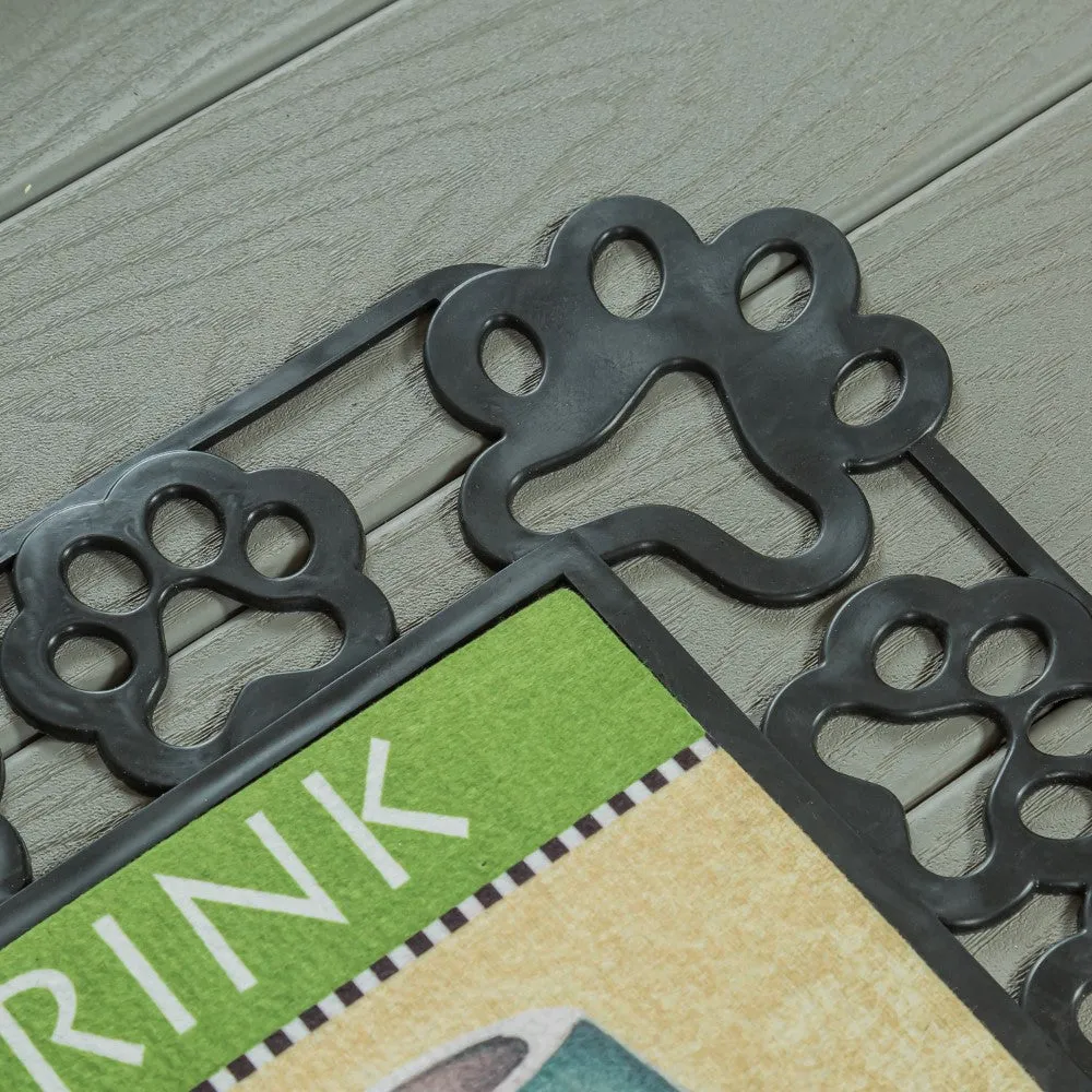 Evergreen Paw Prints Sassafras Mat Tray