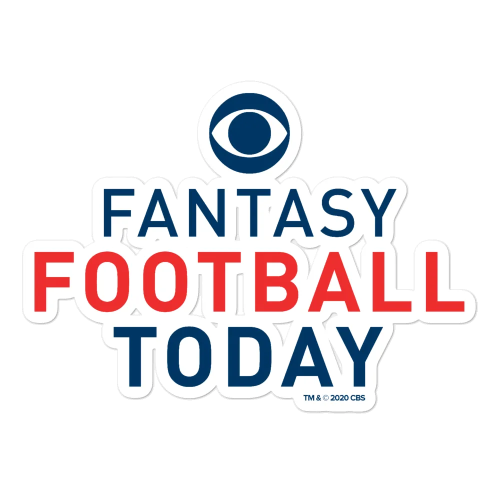Fantasy Football Today Podcast Die Cut Sticker