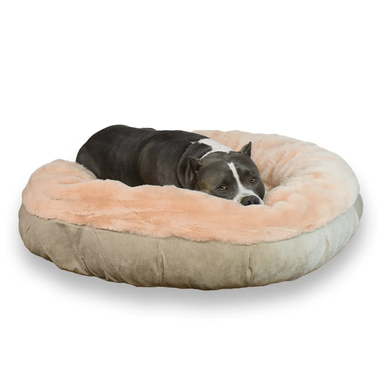 Faux Fur Orthopedic Dog Bed