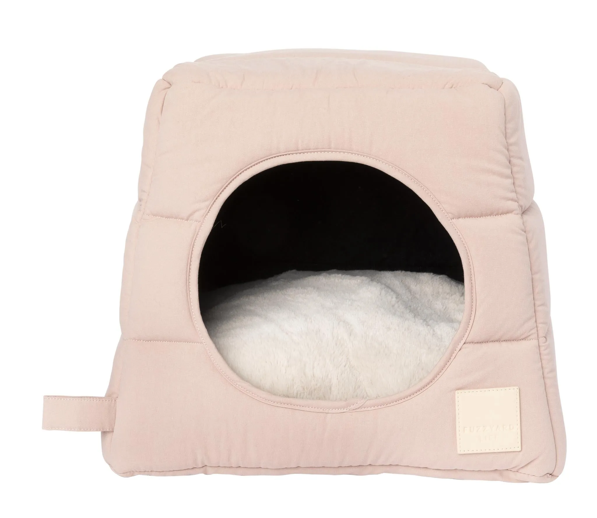 FuzzYard Life Cat Cubby Soft Blush