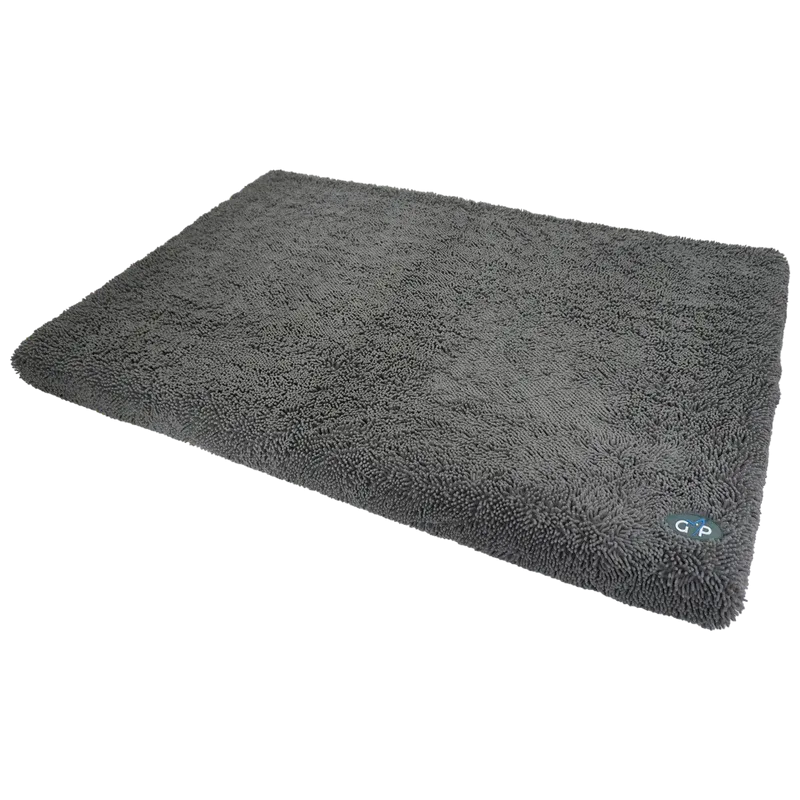 Gorpets | Dog Drying Bed | Grey Noodle Mat