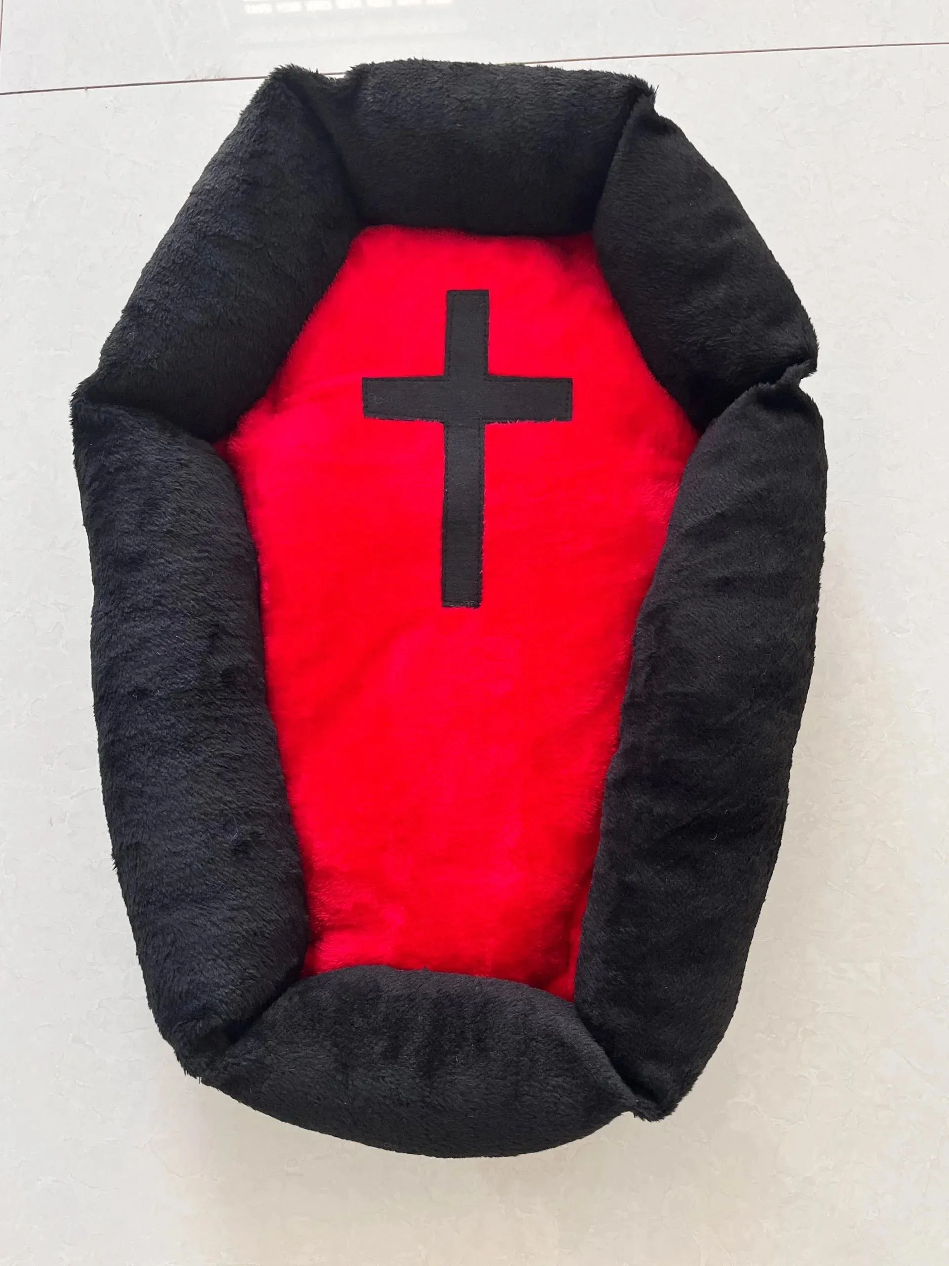 Halloween Pet Nest - Large Cat Bed - Warm Plush Cat Dog Mat - Soft and Cute Pet Supplies - Puppy Kennel - Washable Cat Sleep Bed Cushion