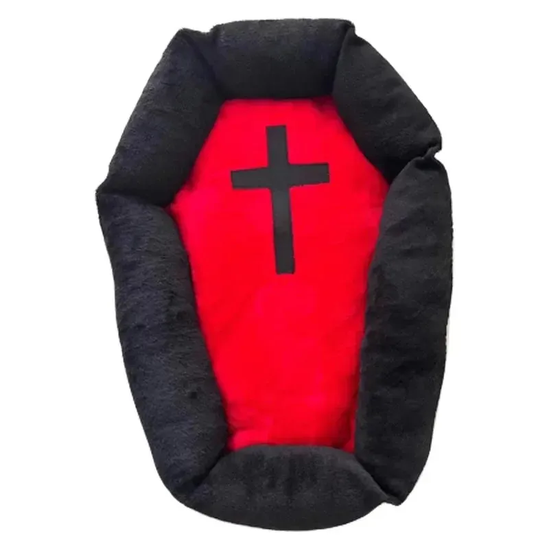 Halloween Pet Nest - Large Cat Bed - Warm Plush Cat Dog Mat - Soft and Cute Pet Supplies - Puppy Kennel - Washable Cat Sleep Bed Cushion
