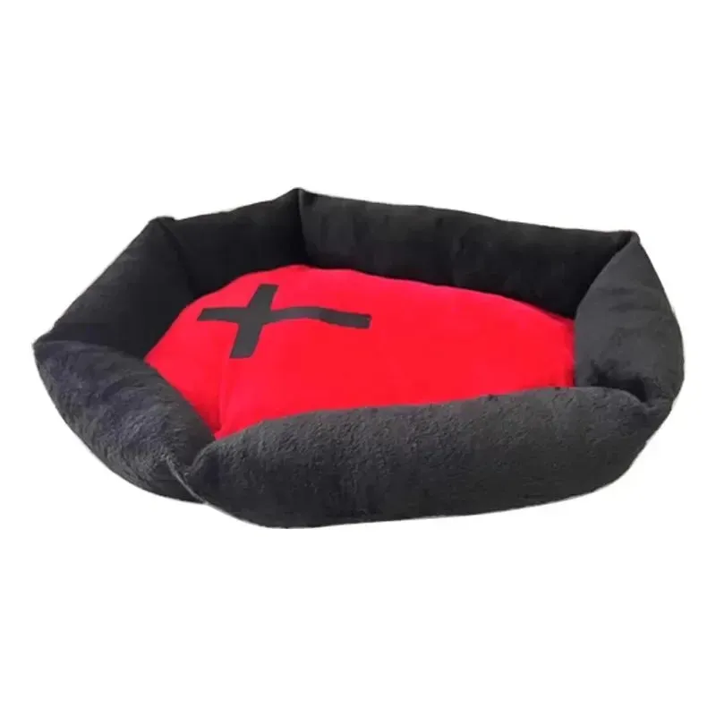 Halloween Pet Nest - Large Cat Bed - Warm Plush Cat Dog Mat - Soft and Cute Pet Supplies - Puppy Kennel - Washable Cat Sleep Bed Cushion