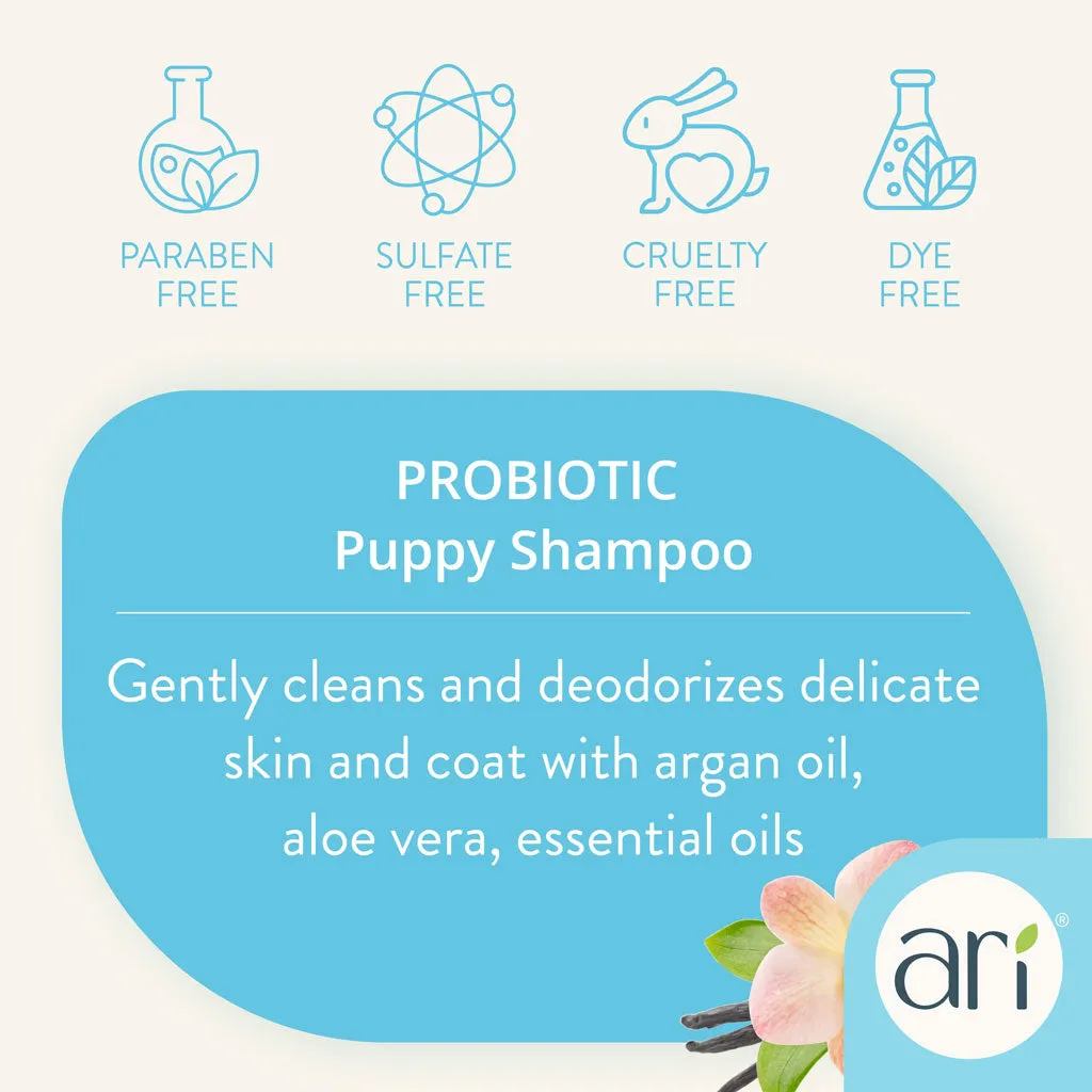 Health Extension Ari Probiotic Puppy Shampoo Vanilla & Almond, 16-oz