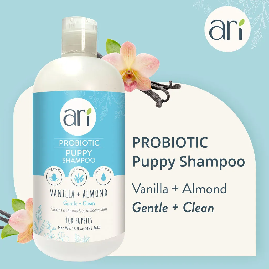 Health Extension Ari Probiotic Puppy Shampoo Vanilla & Almond, 16-oz