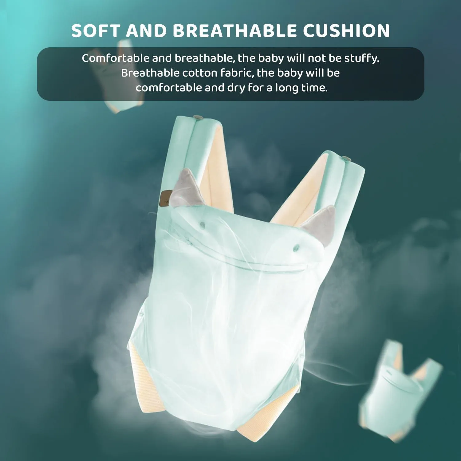 HugBuddy Baby Sling – Cozy, Hands-Free Babywearing, Secure Fit