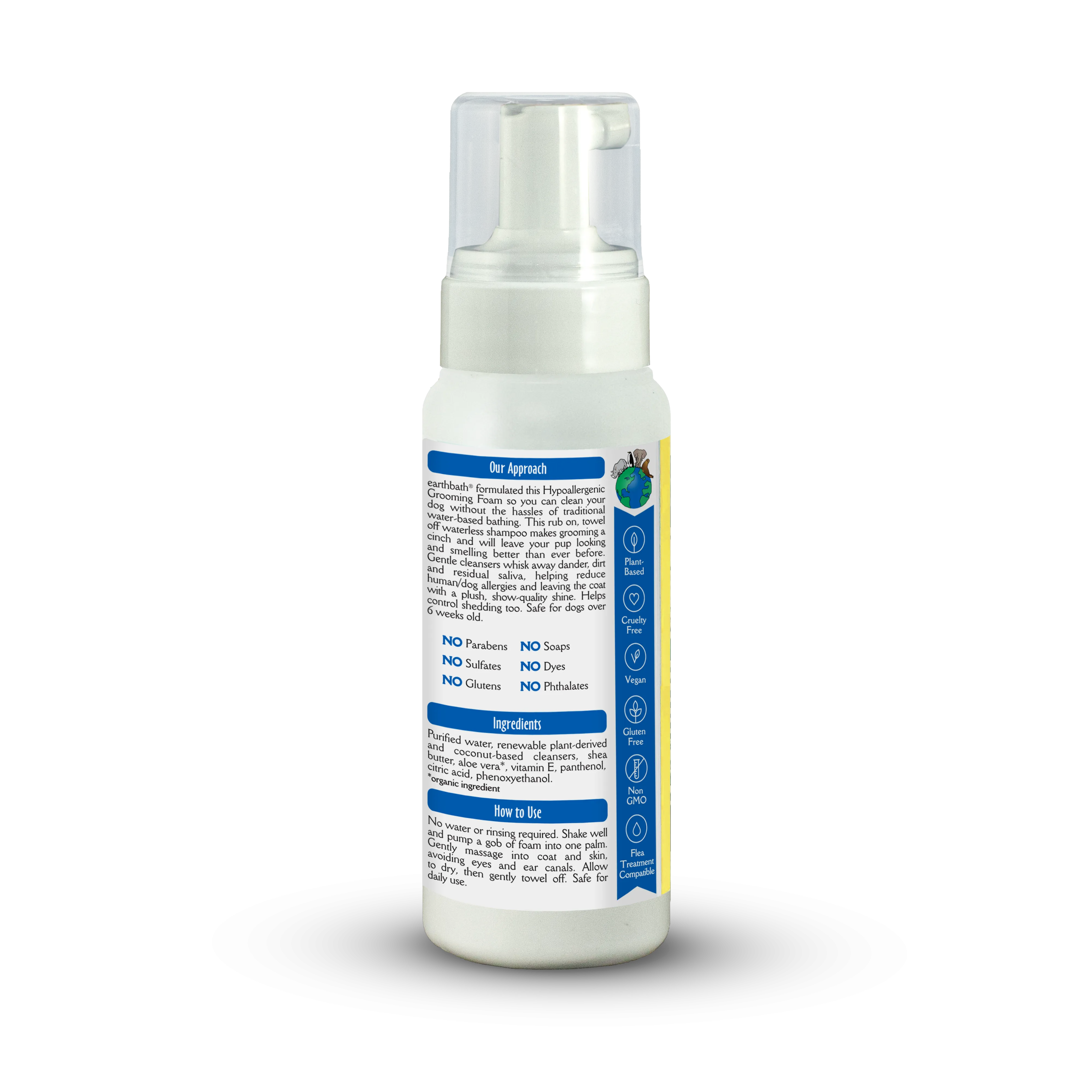 Hypoallergenic Dog Grooming Foam