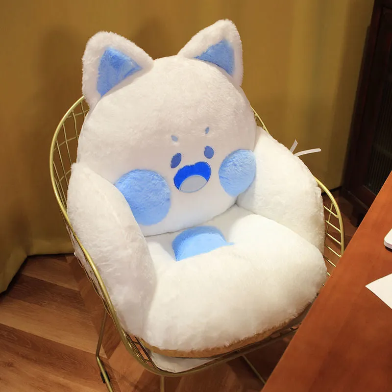 Jumbo Fluffy Cat Seat Cushion