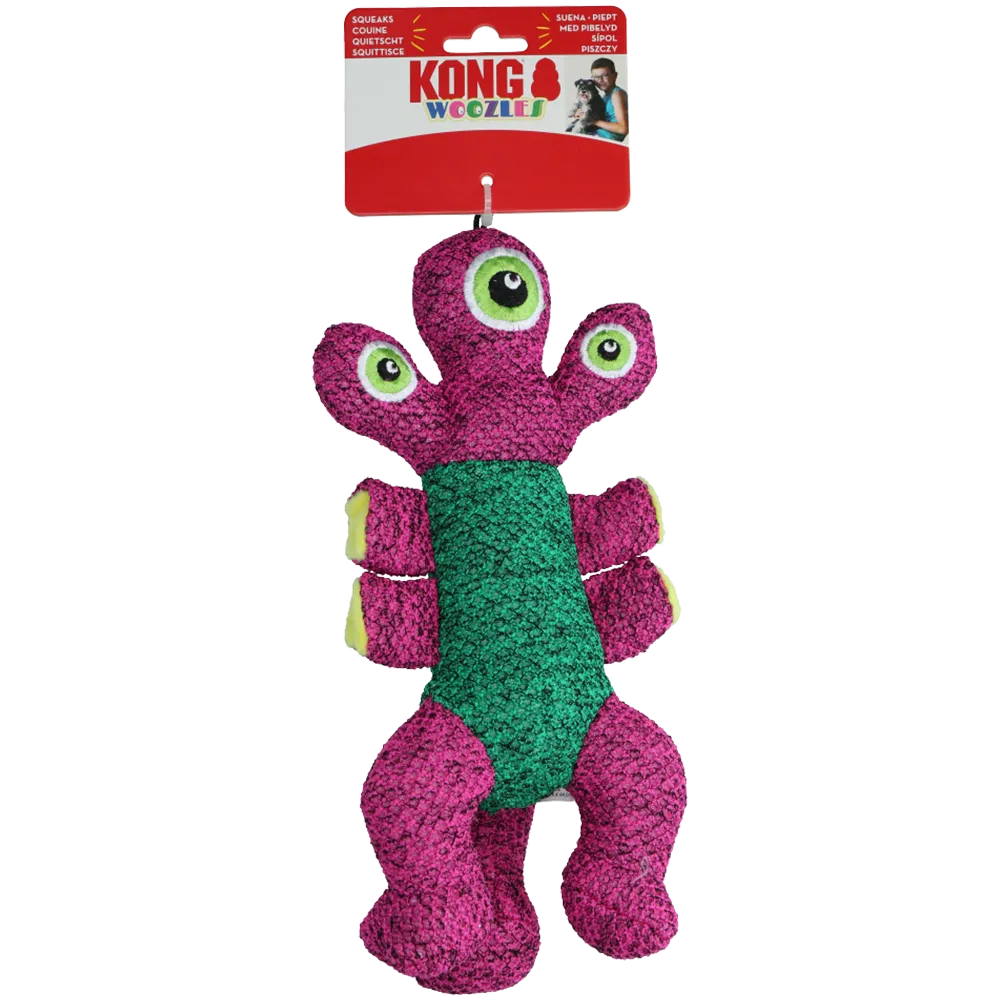 KONG Dog Toy - Woozles Pink (1 Size)