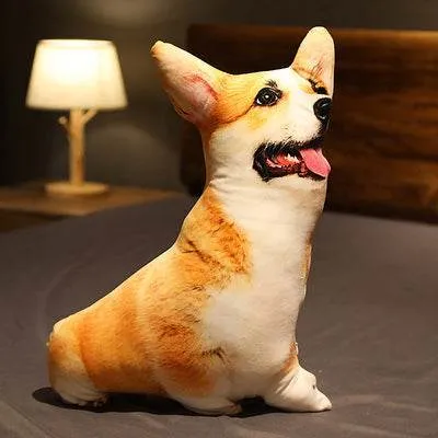 LifeLike Stuffed Animals Plush Pillow