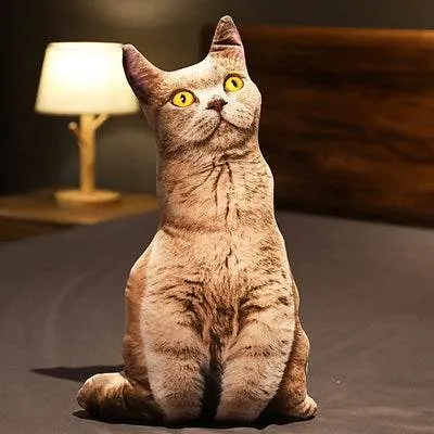 LifeLike Stuffed Animals Plush Pillow