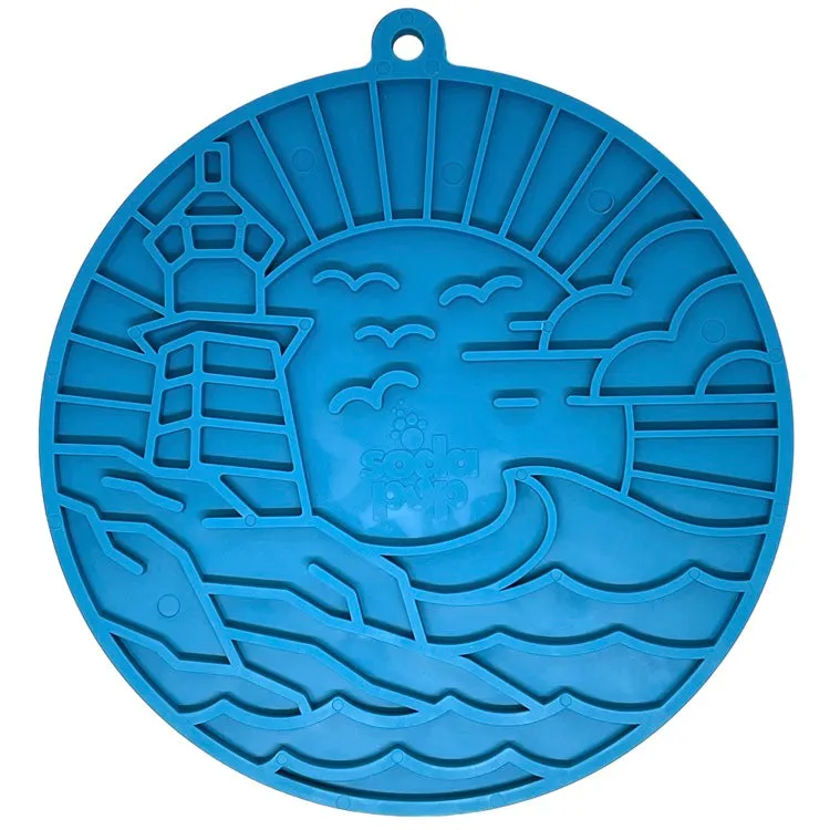 Lighthouse eMat Enrichment Lick Mat With Suction Cups