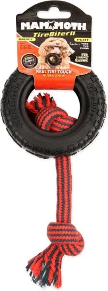 Mammoth TireBiter II w/ Rope Dog Toy