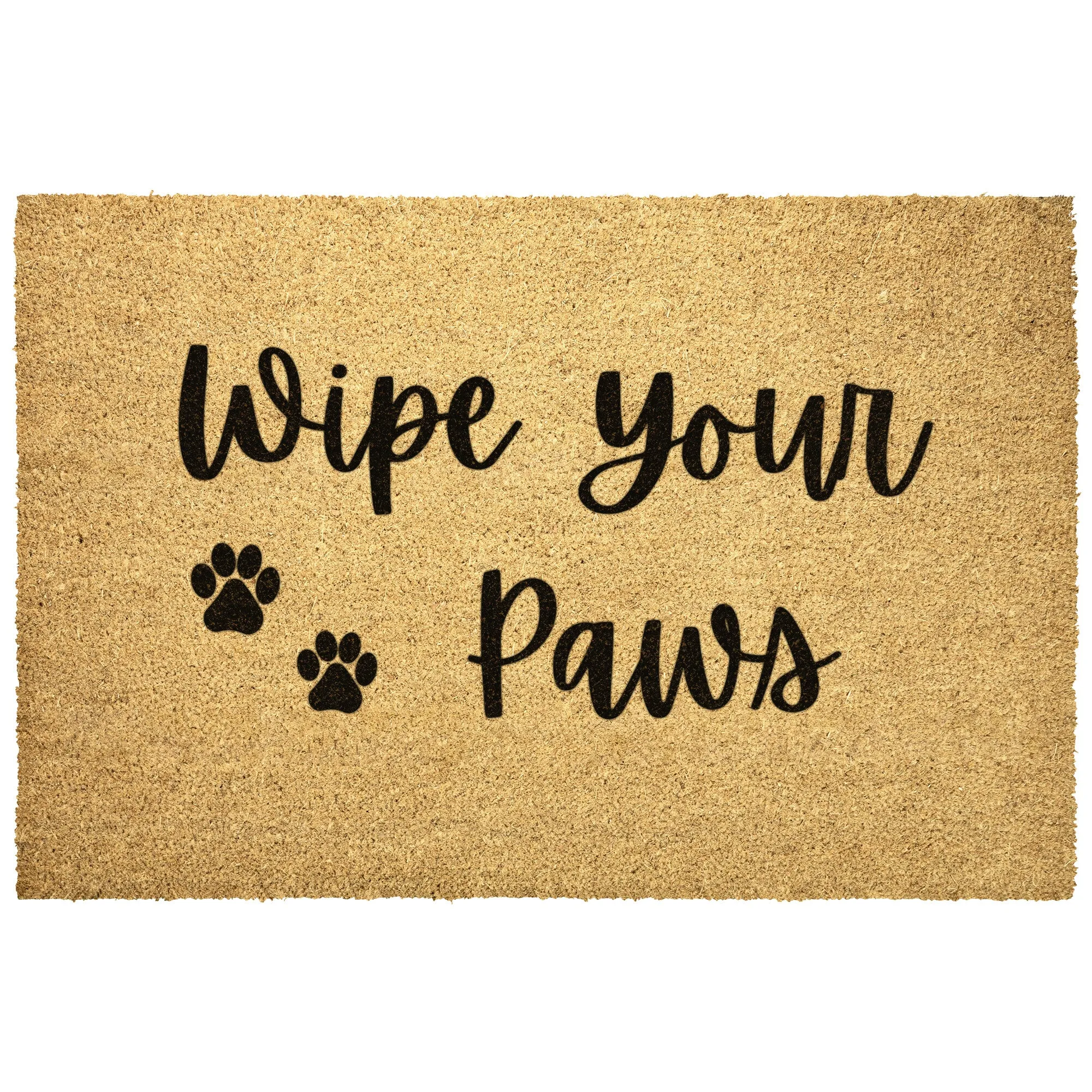 Outdoor Welcome Mat Pet Wipe Your Paws Door Mat