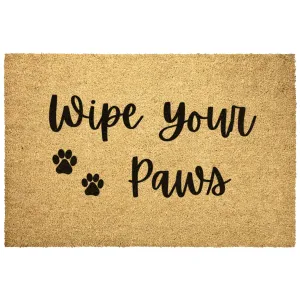Outdoor Welcome Mat Pet Wipe Your Paws Door Mat