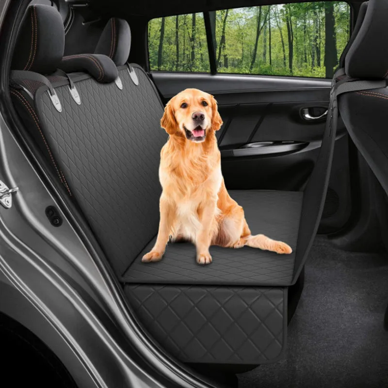 Pet Carrier Hammock Safety Seat Protector With Zipper And Pocket For Travel - GlamzLife