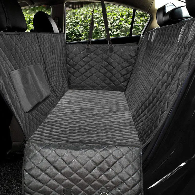 Pet Carrier Hammock Safety Seat Protector With Zipper And Pocket For Travel - GlamzLife