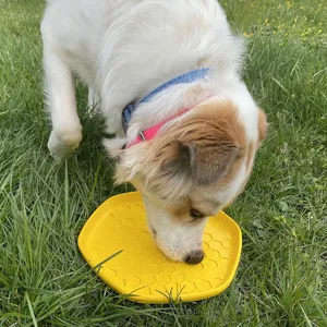 Project Hive Pet Company Disc & Lick Mat Dog Toy