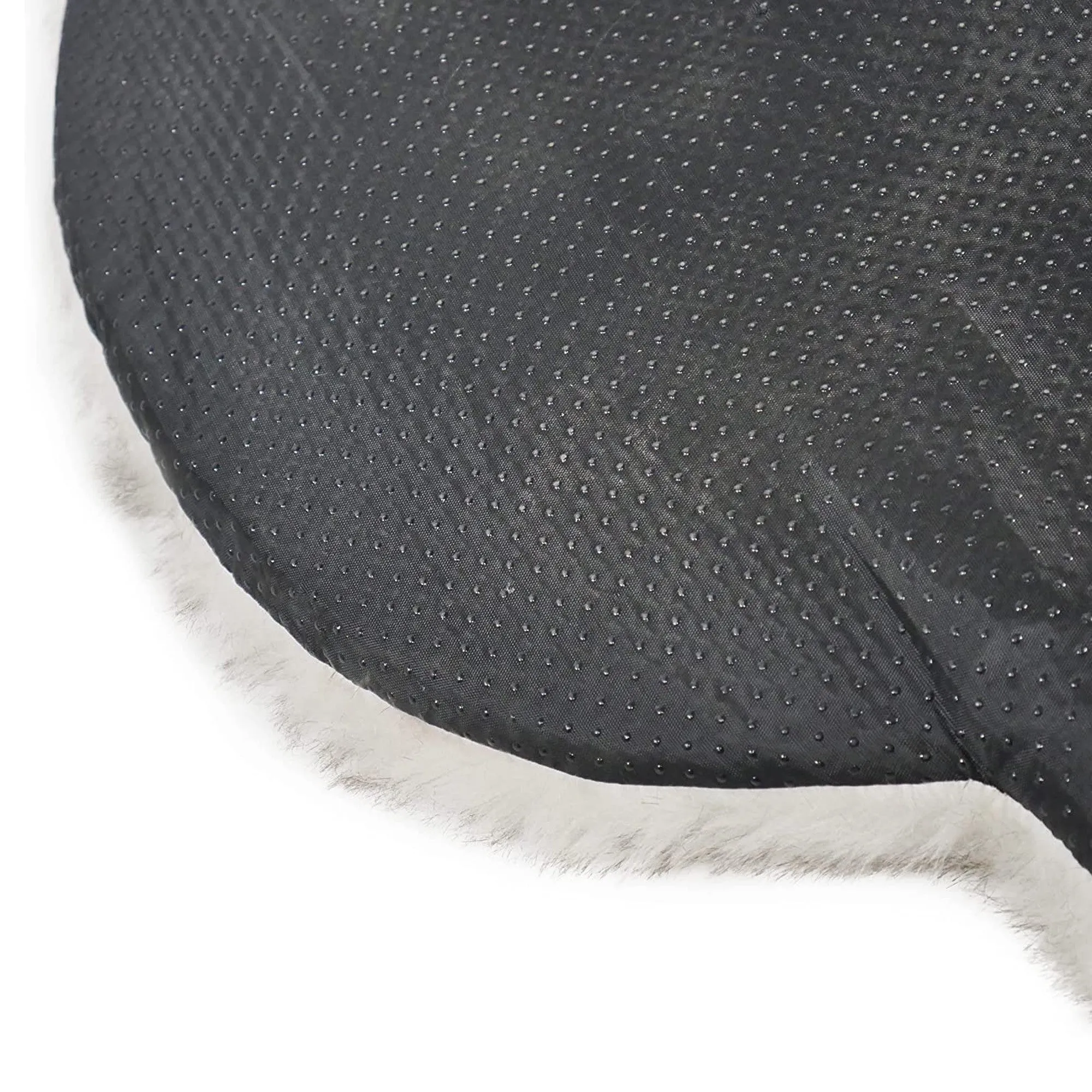 Rosewood Faux Fur Orthopaedic Dog Rug Bed