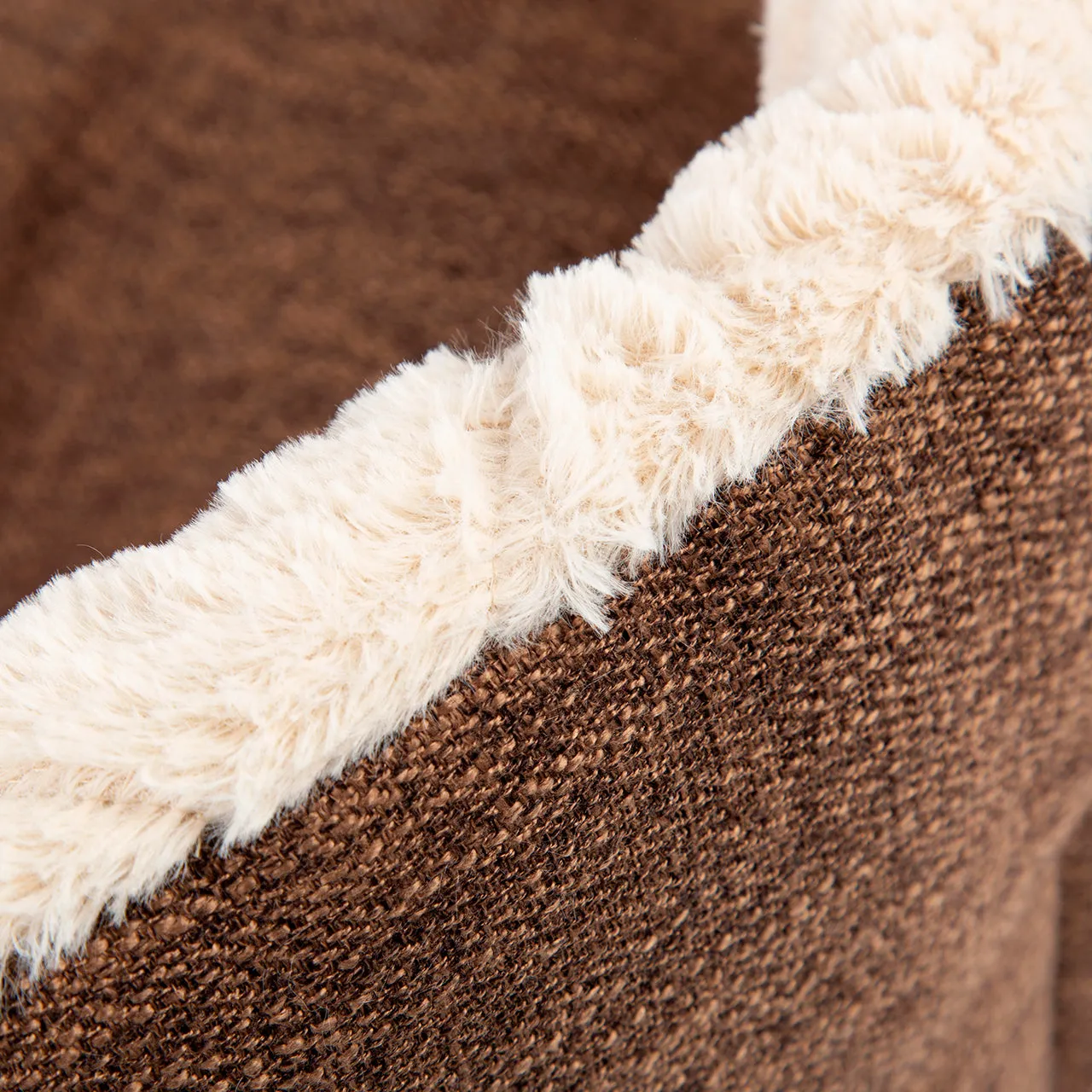 Scruffs - Woodlands Oval Bed Brown (55cm)