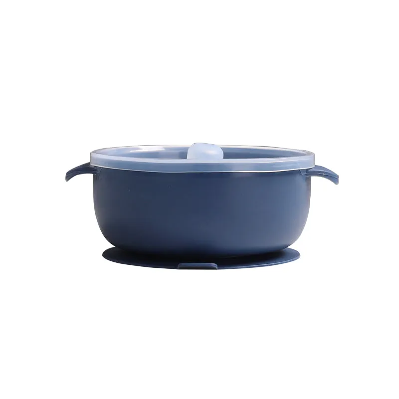 Silicone Suction Bowl (  Travel Lid)