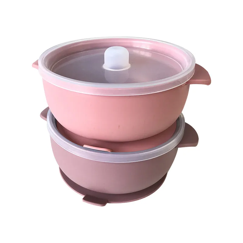 Silicone Suction Bowl (  Travel Lid)