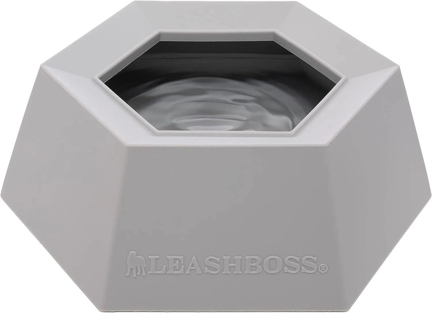Splashless Travel Dog Water Bowl - Large Portable Silicone Car Bowl