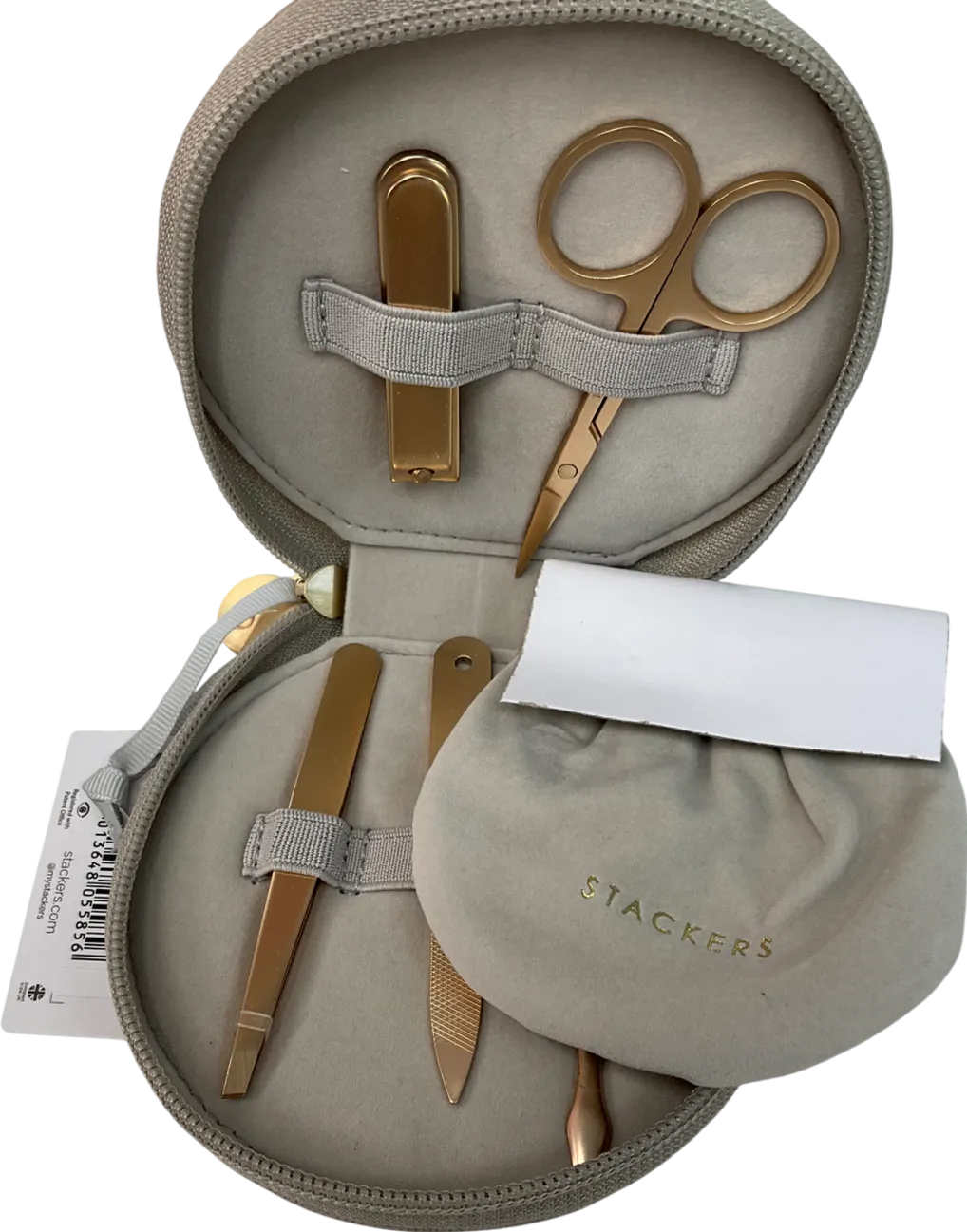 stackers Manicure Set, Multi Grey One size