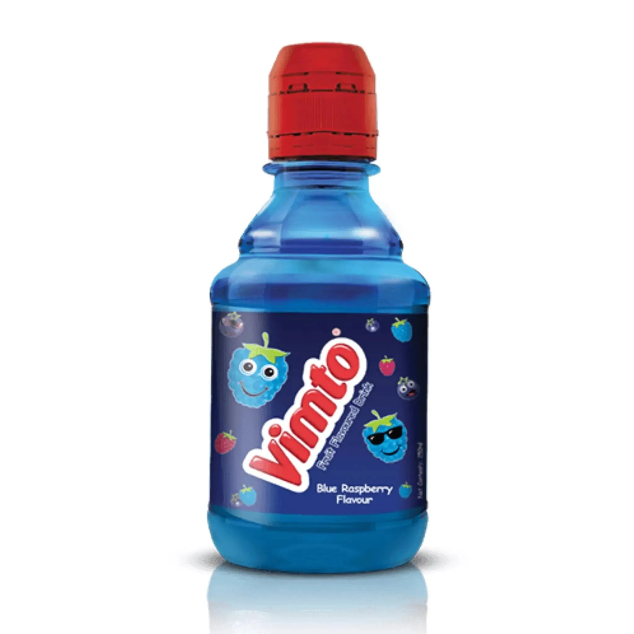 Vimto Blue Raspberry Fruit Drink in Pet Bottle 250 ml - 24x250ml (1 carton)